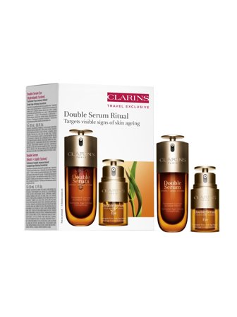 Clarins Travel Sets Set cont.: Double Serum 50 ml + Double Serum Eye 20 ml 1.0items