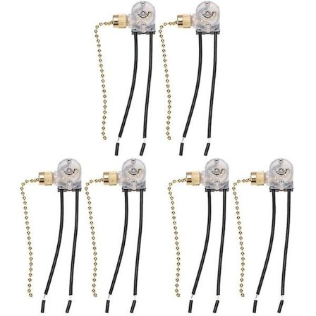 6 kpl Kattotuulettimen kytkin Tuulettimen vetoketju Käyttäjä Kattovalaisimen kytkin Varaosa kotiin Sc 6 kpl 1