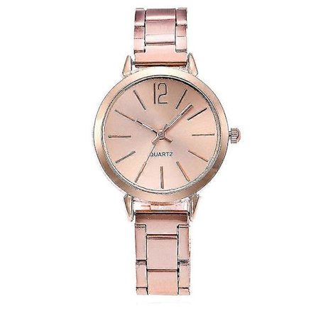 Mode Dam Casual Klocka Lyx Analog Quartz Armbandsur