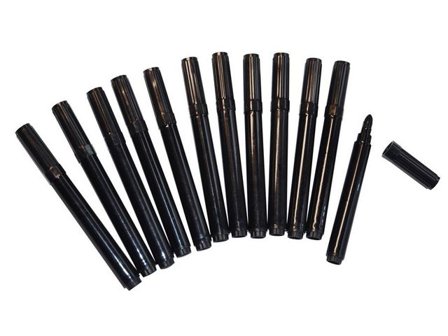 PLAYBOX Fiberpenna broad svarta 12/fp - Lyreco - Skola och förskola - Pennor och tillbehör - Fiberpennor - Standard