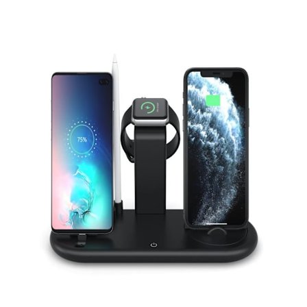 7i1 laddare iWatch iPhone AirPods trådlöst dockningsstation iPen