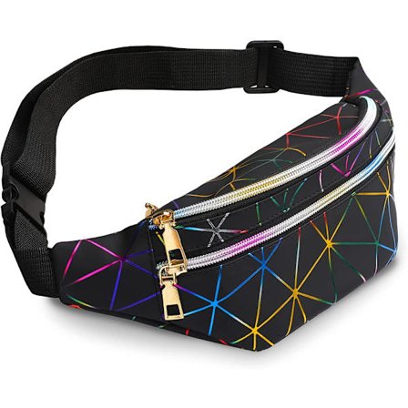 Bæltetaske til kvinder, skuldertaske, vandtæt