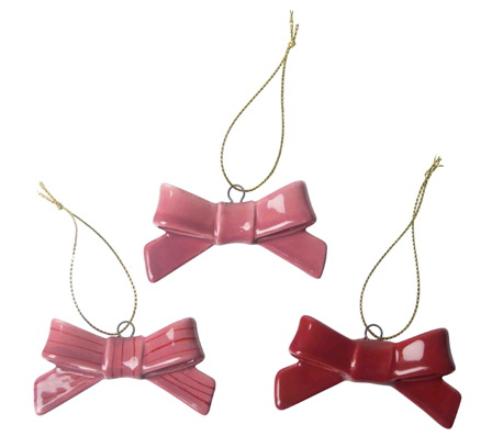 XMAS Collection Juledekorasjon Sløyfer 3stk