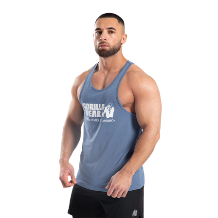 Gorilla Wear Classic Tank Top, Coronet Blue