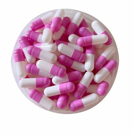 1000 Tomme Hårde Løse Gelatin Kapsler Størrelse 0# Gel Medicin én størrelse