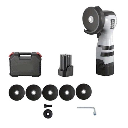 16.8V Lithium Batteri Vinkelsliber, Mini Polerings- og Skæremaskine, Elektrisk Mikro-Sliber til Husholdningsbrug