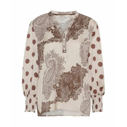 Costamani Liva Bluse Brun, Dame