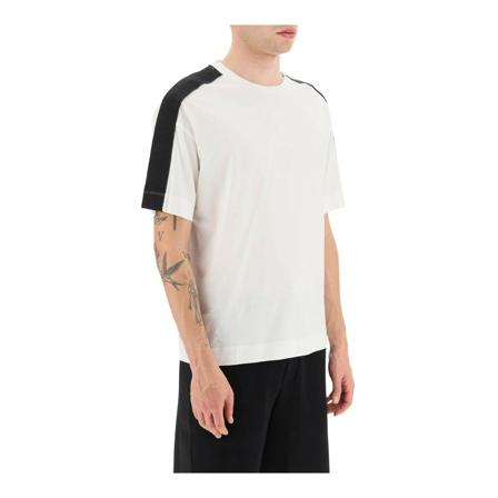 Emporio Armani, T-Shirts Wit, Heren, Maat:L