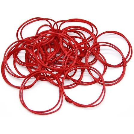 5 Kabbalah Rød Snøre Armbånd Onde Øje Smykker Kabala Charm Mode Armbånd (Rød 5)-WELLNGS