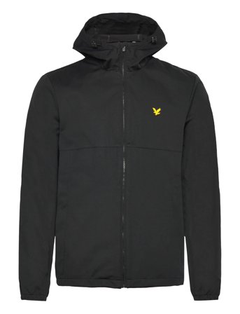 Sports Windbreaker Full Zip Jacket Black Lyle & Scott Sport