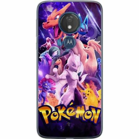 Motorola Moto G7 Power Genomskinligt Skal Pokémon