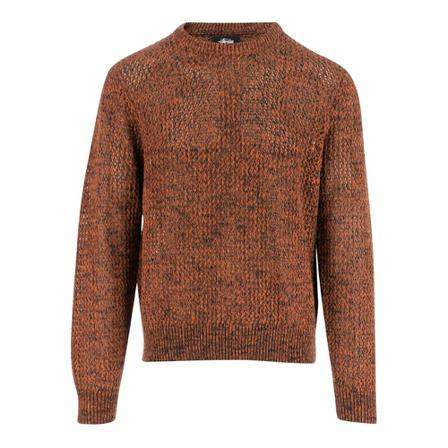 Stüssy Round-neck Strik Brun, Herre Strik
