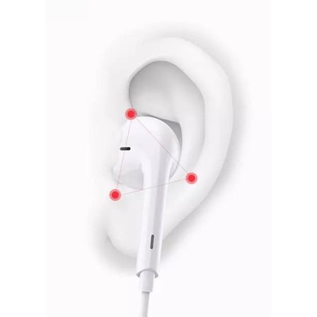2 PACKS White classic headphones Type-C hi-fi sound cable samsung iPad ergonomic
