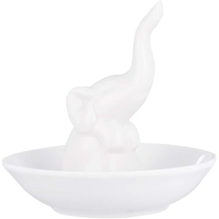 Keramiikkarengaspidike - Elefantti Korukiviallas Kaulakoru Rannekoru Korvakorut Renkaat Korujen Järjestäjä