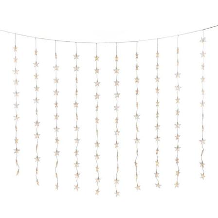 Konstsmide 3703-803 Lysslynge 140x120 cm, stjerner Rav, Belysning