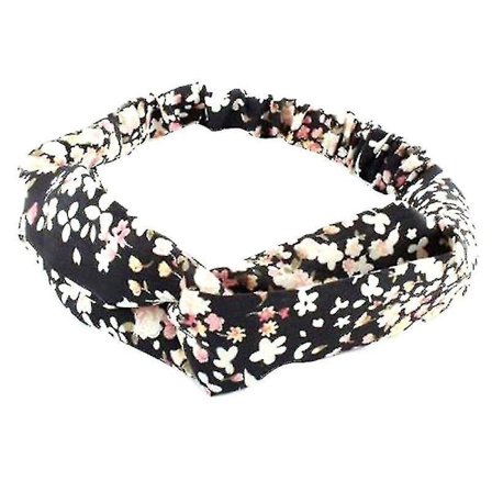 Mode Retro Trykt Hovedbeklædning Farvet Hårsnor Hårbånd Til Kvinder - Farve 11