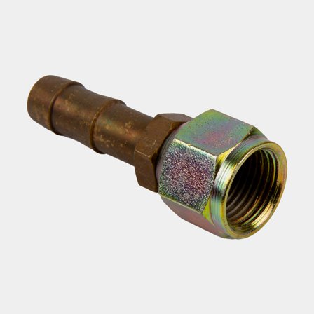 Slanganslutning 3/8" UNF 10 mm rak