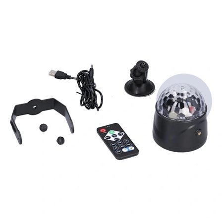 Discolampor Ljudaktiverade Fjärrkontroll Partylampor för Bar Bröllop Hem Enkel Installation