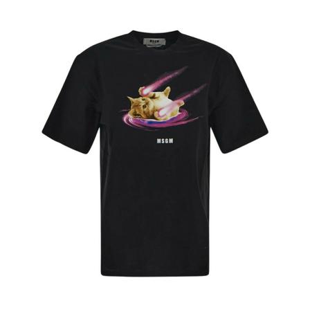 Msgm T-Shirts Sort, Herre