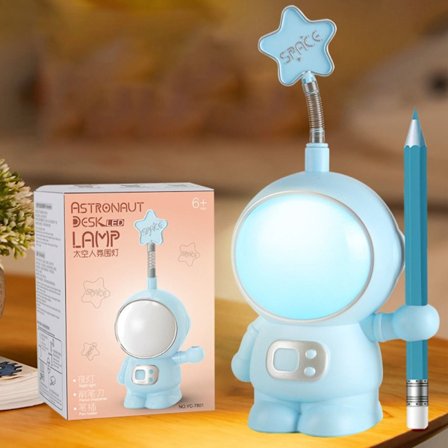 Astronaut USB Nattlys BLÅ