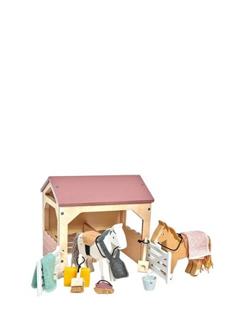 Tender Leaf | Dollhouse Set - The Stables - Small | ONE SIZE