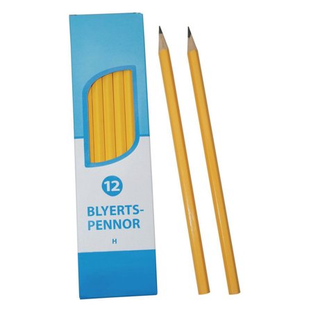 Blyertspenna polerad H 12/fp - Lyreco - Skola och förskola - Pennor och tillbehör - Blyertspennor