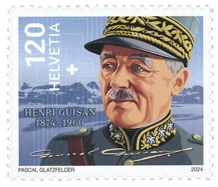 Schweiz - General Henri Guisan - Postfrisk frimærke