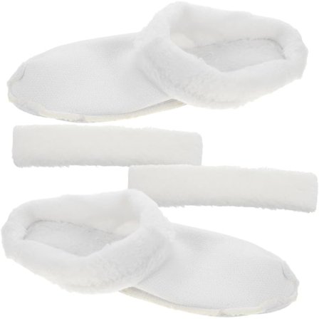 1 Sæt Sko Indlægssåler Hyggelige Bløde Indsatser Vinter Sko Indlægssål Bomulds Sokker Varme