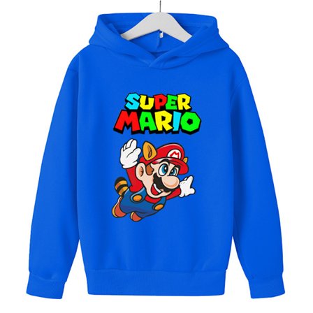 Mario hoodie tecknad hooded hoodie F7