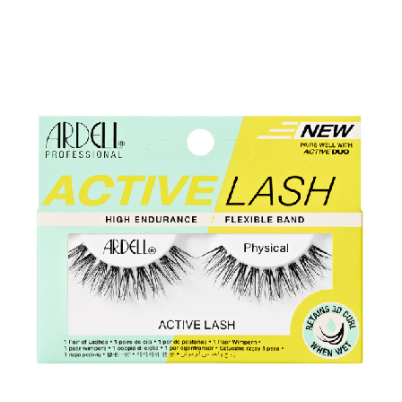 Ardell Active Lashes Physical Lösögonfransar & färgning Dam Transparant 1 PAIR