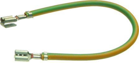 Hager L1483GNGE Maadoitusjohdin pyöreä johdin 600 mm, Asennustuotteet