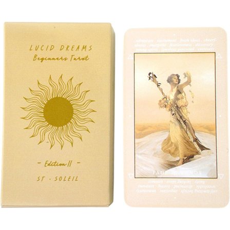 xiaoguozi Tarot Kort Oracle Deck 78 Kort Tarot Kort Med Box Full Engelska Tarot Kort För Nybörjare Familj Samling