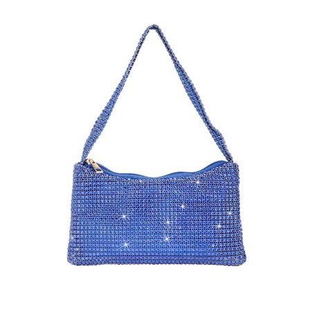 Glitrende skuldertaske til kvinder, elegant og charmerende party håndtaske