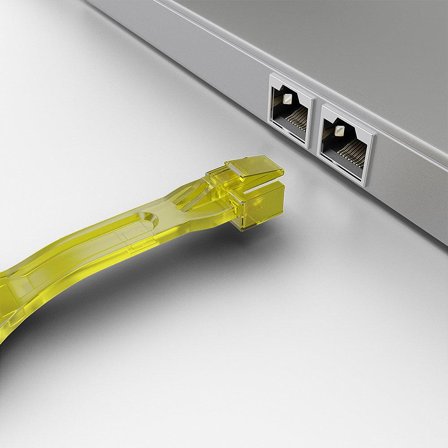 Lindy låsenøkkel for LAN-port