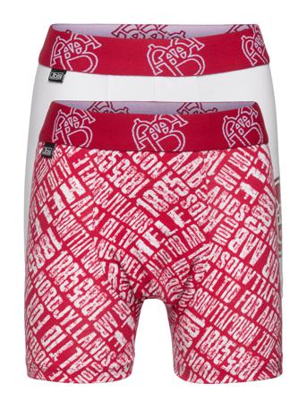Jbs Football Kid 2-Pack Tights Night & Underwear Underwear Underpants Röd JBS