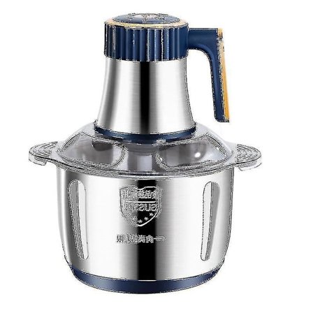 Lihamyllyt, 5l 500w Lihamylly Sähköinen Ruokaleikkuri Lihamyllyt Lihamylly Ruokaleikkuri Ruokaleikkuri Ruostumattomasta Teräksestä Kulho Leikkuri 