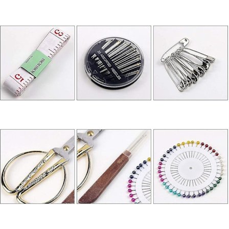 Tre Sykasse Sysett Tilbehør Oppbevaring