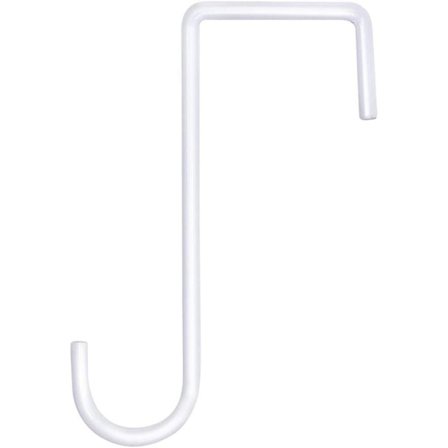 Exklusiv uppsättning av 6 multifunktionella stängselkrokar, inga borrningskrokar, metallfäste för att hänga blommor