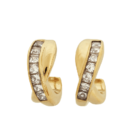 Edblad Andorra Creoles Duo S Gold Smycken & klockor Dam Guld ONESIZE