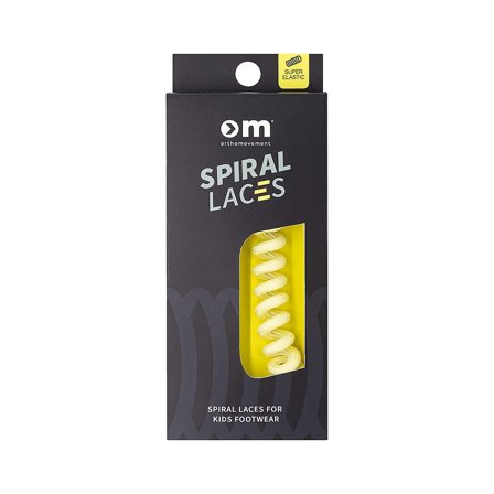 Ortho Movement Spiral Laces Gul, Tøj & Bolig, Sko, Øvrige