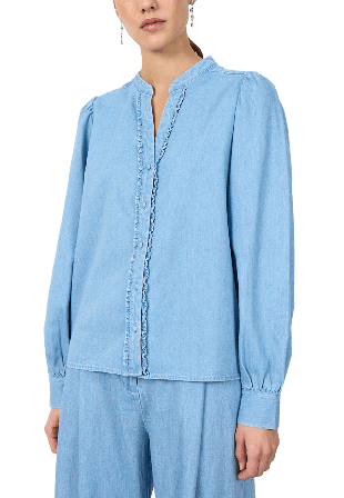 Leveté Room Pietta 2 Shirt Skjortor Dam Blå XS