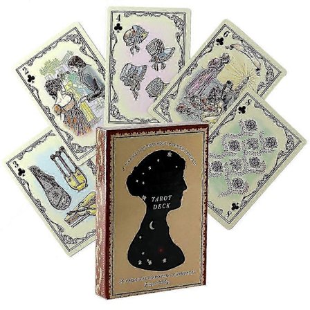 2025 Jane Austen Tarotkort Sæt Oracle Kort Begyndere Læsekit