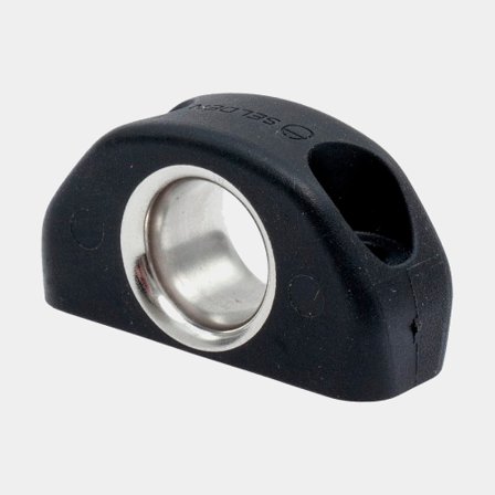 Filoir d'écoute Seldén Fairlead Bullseye Small, 25 x 10 mm, convient pour cordages Ø1 -5 mm