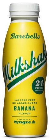 Barebells Protein Milkshake Banana 330 ml, Sport & Velvære, Protein & Energi, Proteindrikke