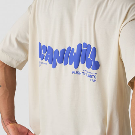 ICANIWILL Everyday Oversized T-shirt Beige