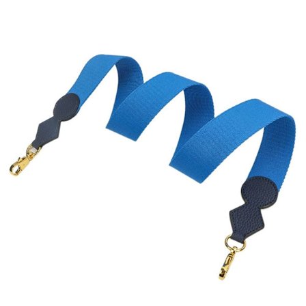 Bomull handväska Strap Axel Crossbody Strap BLÅ