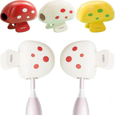 Sødt Svampe Tandbørste Dæksel, Rejse Støvtæt Etui til Elektriske Tandbørstehoveder