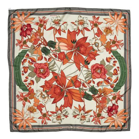 Hermès Vintage, Pre-owned Scarf Rood, Dames, Maat:ONE Size
