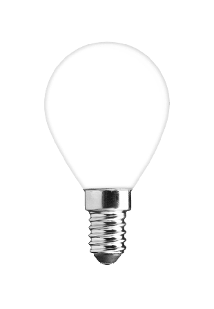 Unison SATIN klot matt opal Belysning Vit 45x77mm