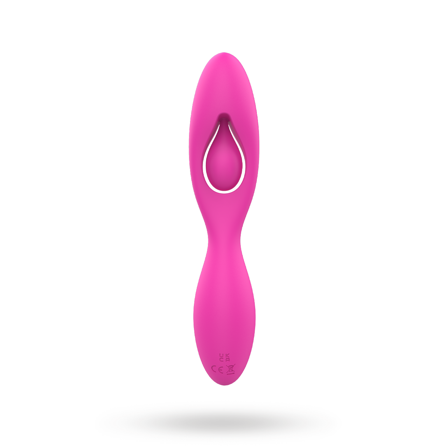 Pink Bendable G-Spot & Clitoris Vibrator - Vuxen.se - Vibrator